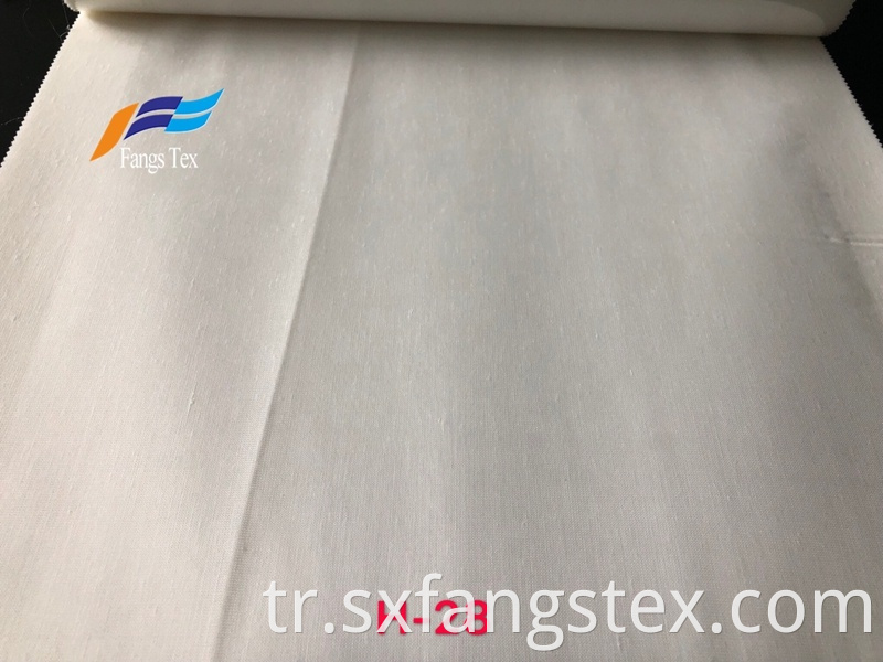 New White Plain Dyed Cheap Window Curtain Fabric 1